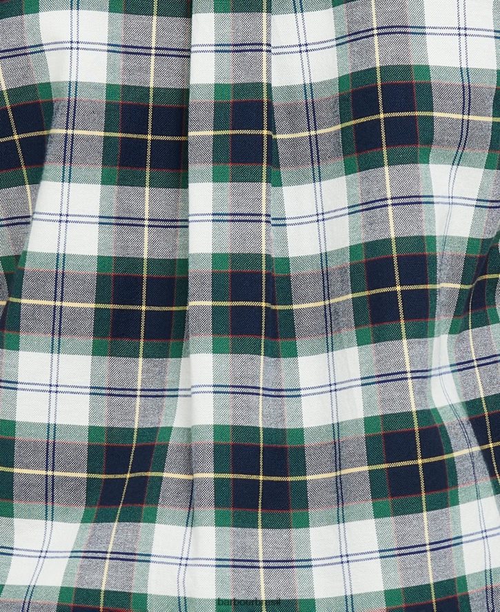 roupas Barbour camisa xadrez oxbridge tartan de hera de verão Rapazes NH44422515