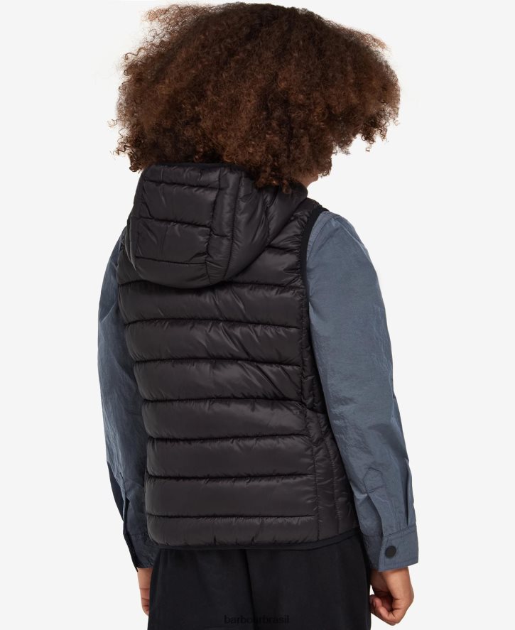 roupas Barbour colete de corrida com capuz laranja clássica Rapazes NH44422495