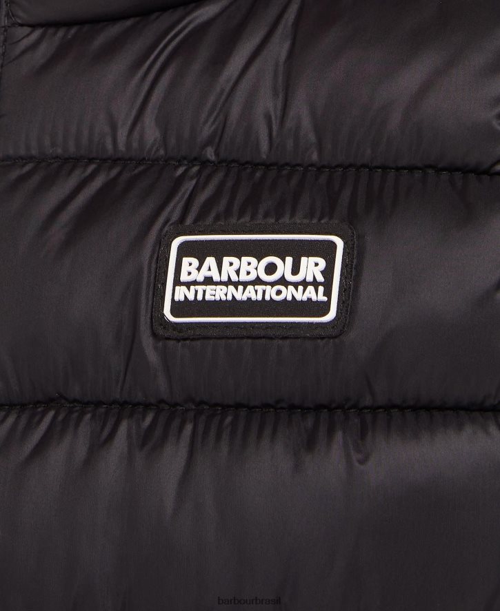 roupas Barbour colete de corrida com capuz laranja clássica Rapazes NH44422495