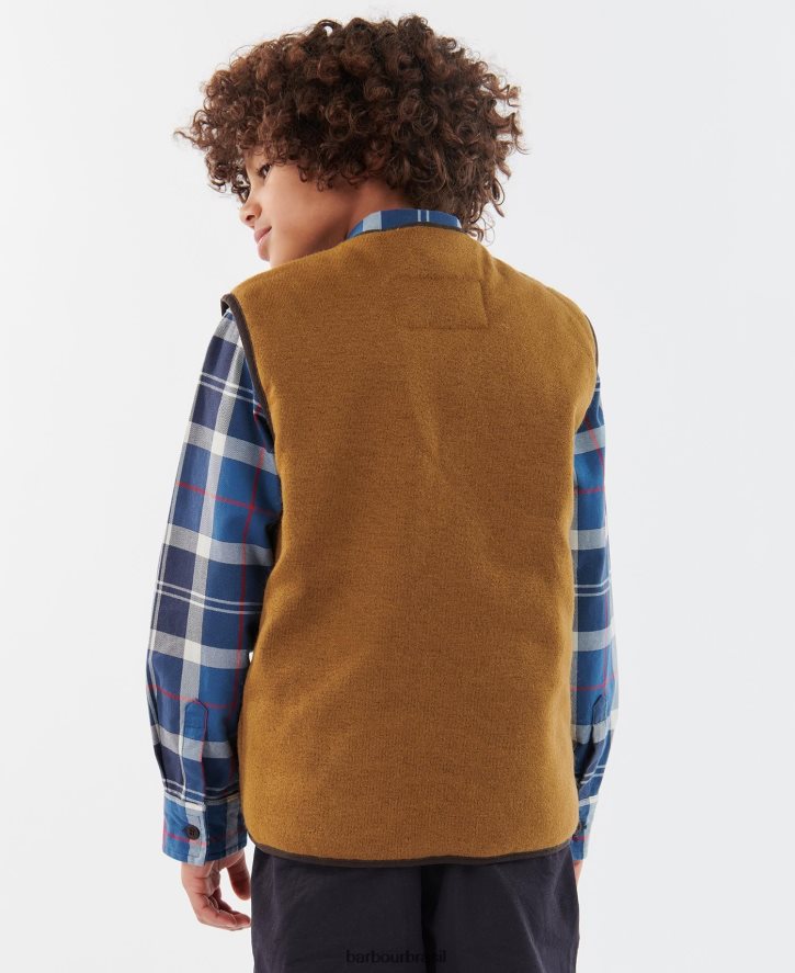 roupas Barbour forro forro de pele beaufort Rapazes NH44422487