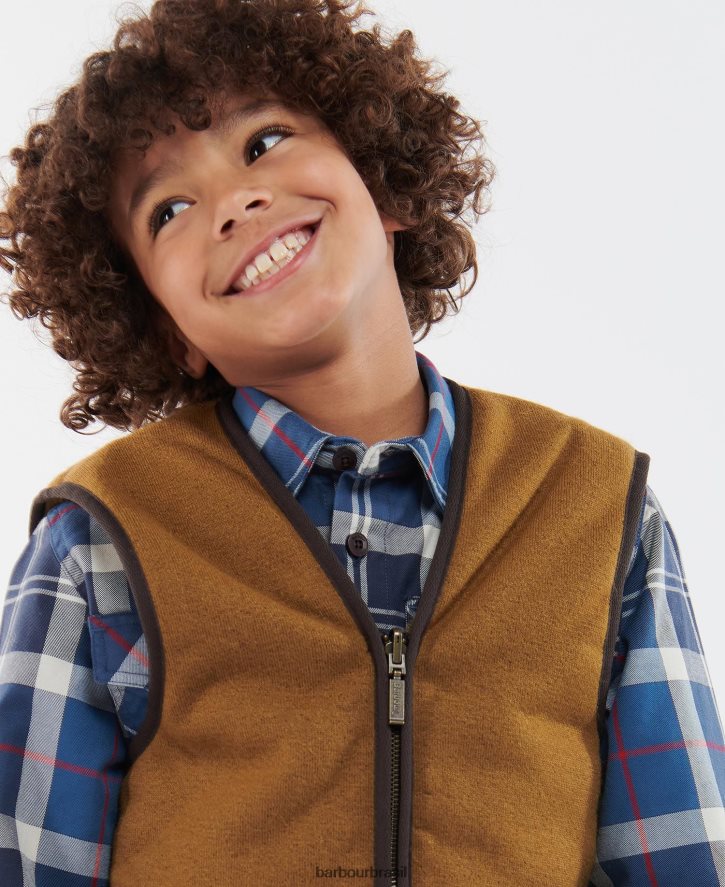 roupas Barbour forro forro de pele beaufort Rapazes NH44422487