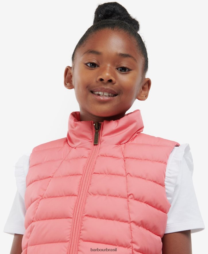 roupas Barbour yara colete cão multi marinho/marinho garotas NH44422554