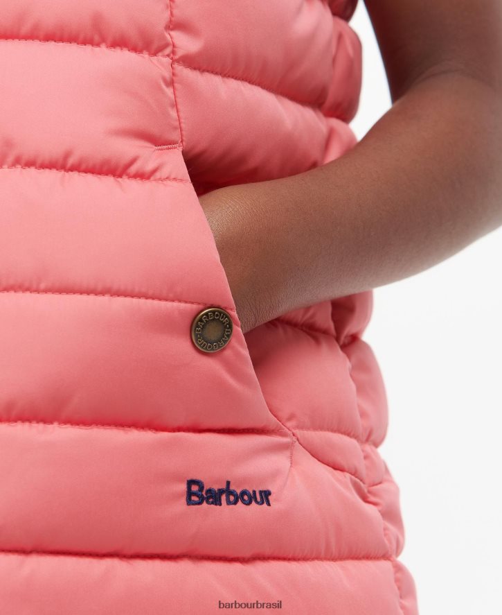 roupas Barbour yara colete cão multi marinho/marinho garotas NH44422554