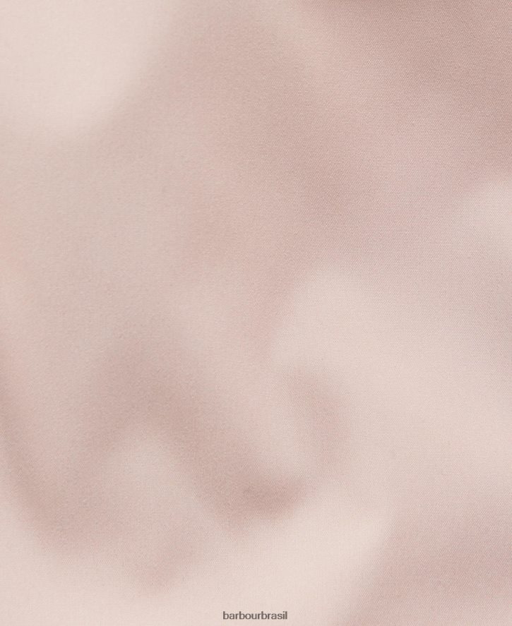 roupas Barbour jaqueta impermeável maara pêssego claro garotas NH44422555