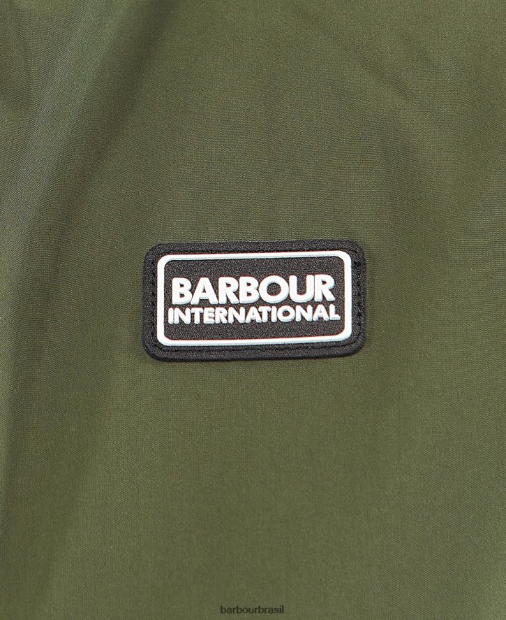 roupas Barbour jaqueta à prova de banho kenetic preto clássico Rapazes NH44422498