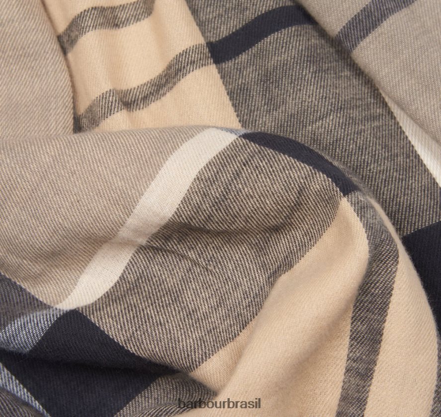 acessórios Barbour cachecol walshaw tartã clássico homens NH44422351