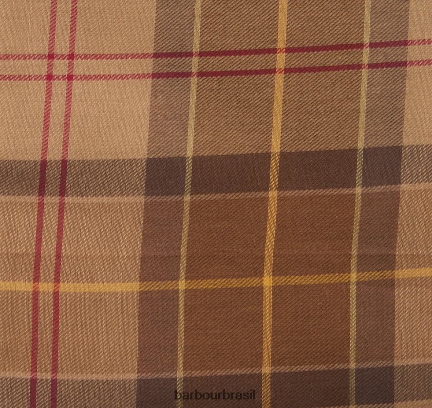 acessórios Barbour conjunto de caixa de presente de lenço relógio preto/monocromático homens NH44422349