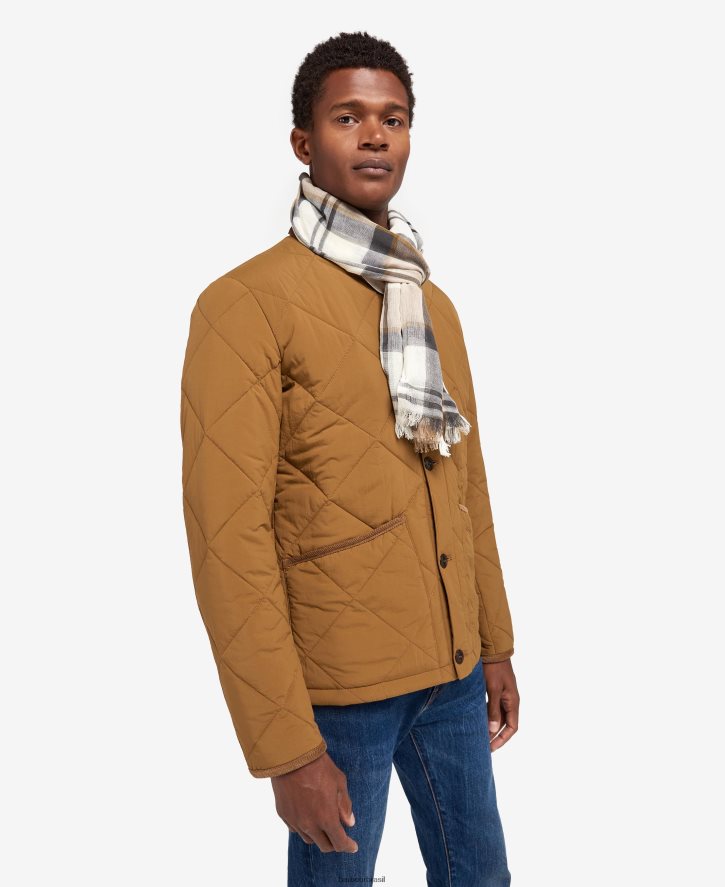 acessórios Barbour lenço xadrez welton vestido de pedra tartan homens NH44422356