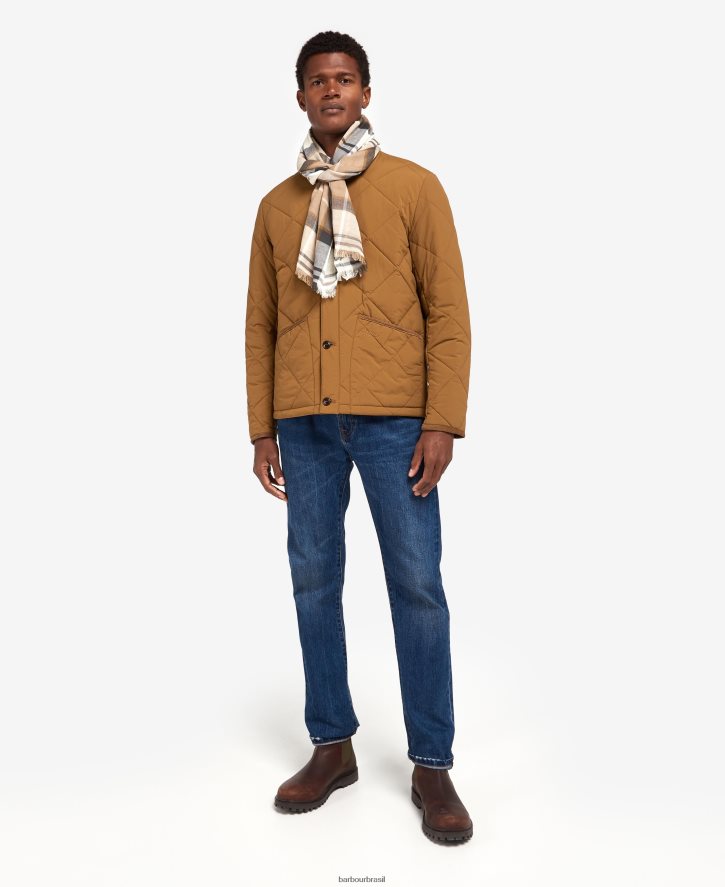 acessórios Barbour lenço xadrez welton vestido de pedra tartan homens NH44422356