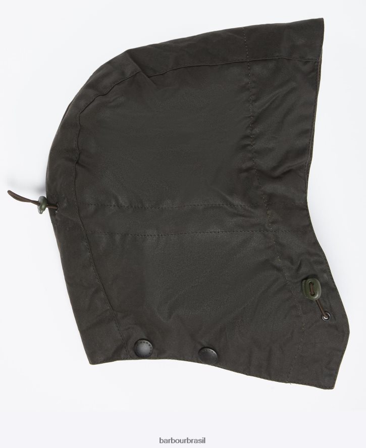 acessórios Barbour capa de tempestade de cera preto homens NH44422320