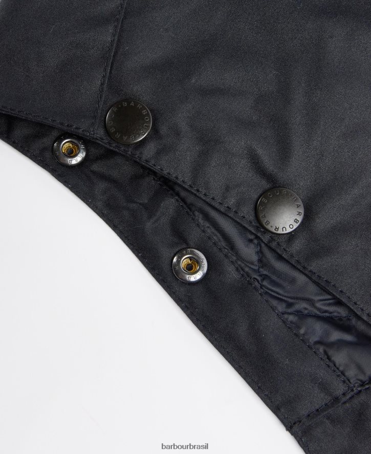 acessórios Barbour capa de tempestade de cera preto homens NH44422324