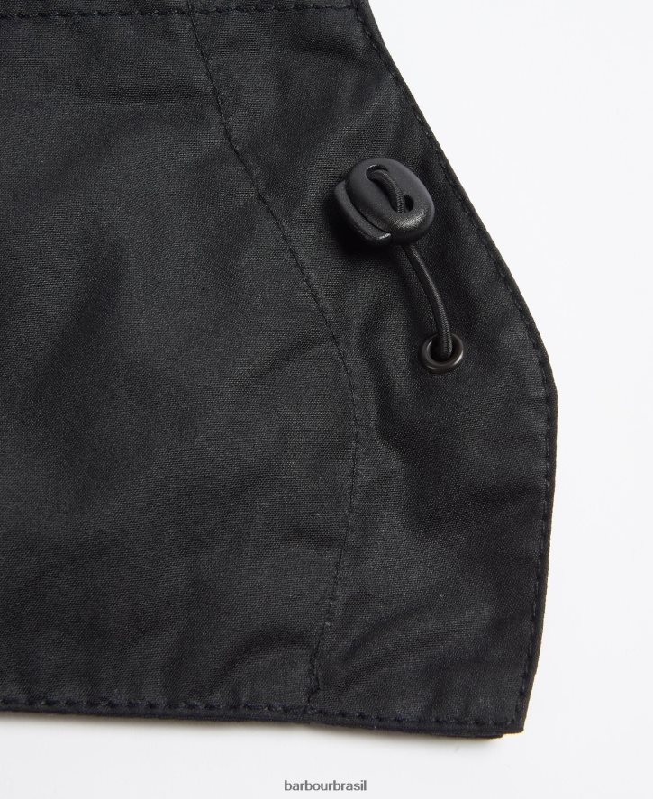 acessórios Barbour capa de tempestade de cera preto homens NH44422337