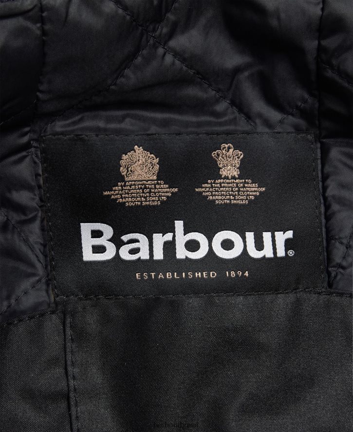 acessórios Barbour capa de tempestade de cera preto homens NH44422337