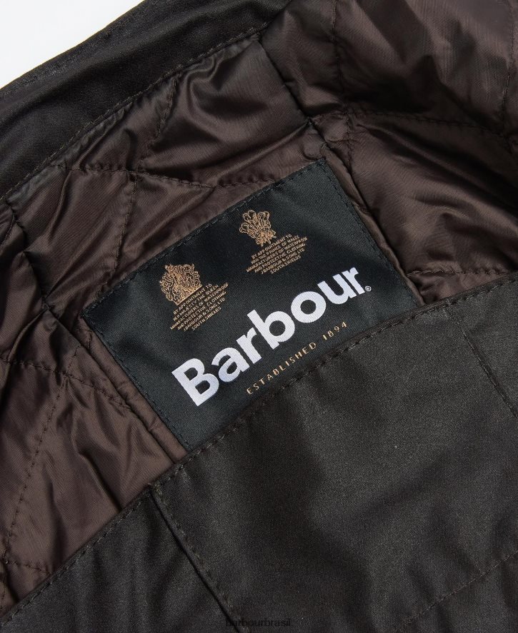 acessórios Barbour capa de tempestade de cera preto homens NH44422338