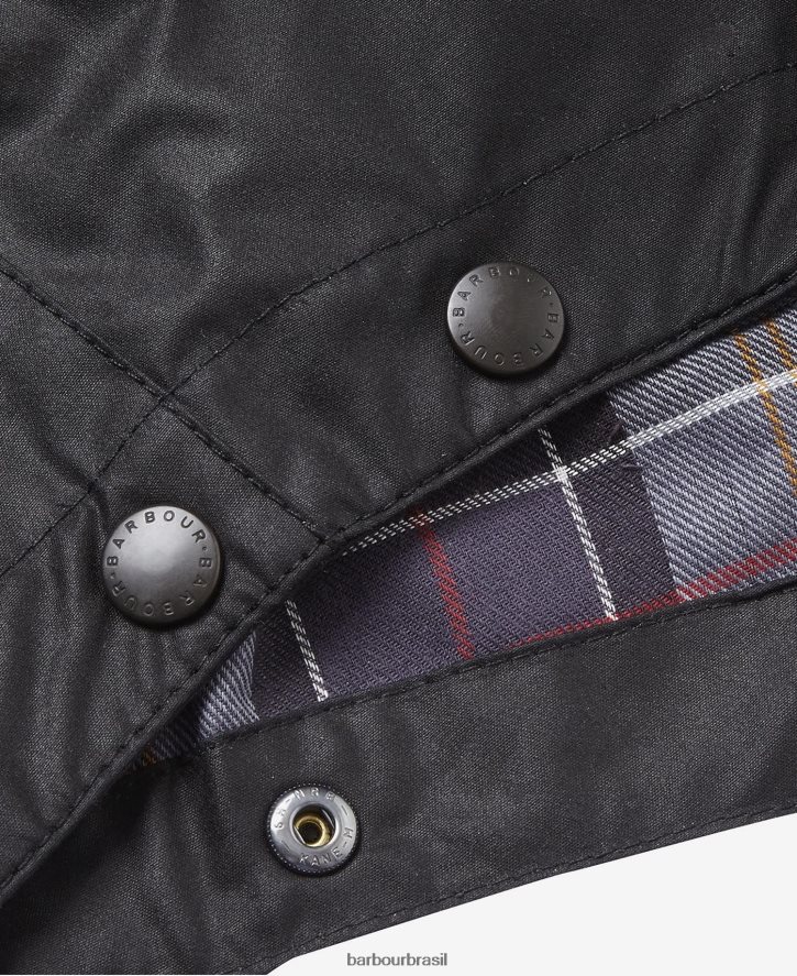 acessórios Barbour capuz de algodão de cera latido homens NH44422325