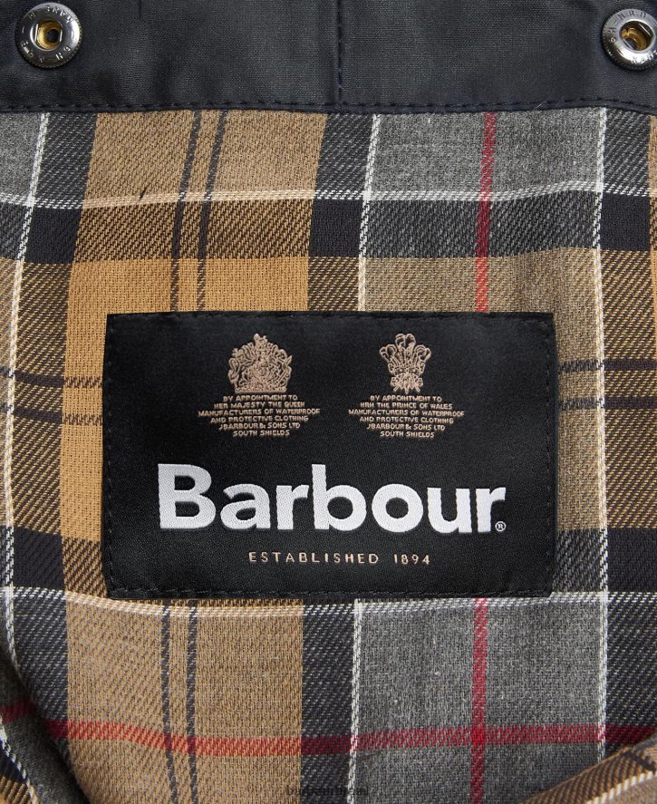 acessórios Barbour capuz de algodão de cera latido homens NH44422327