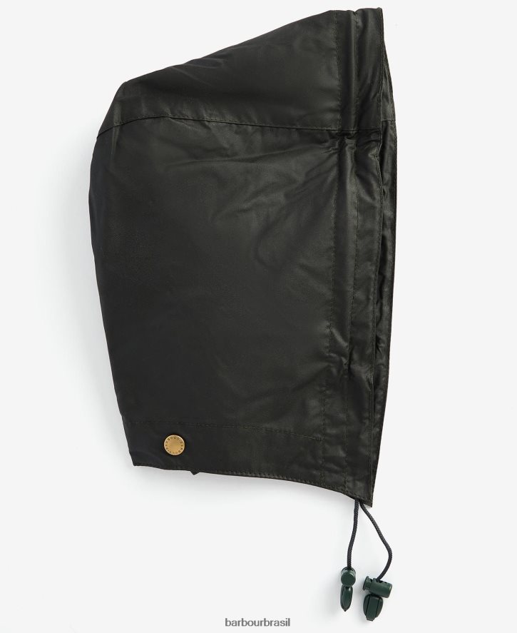 acessórios Barbour capuz de cera leve areia homens NH44422336