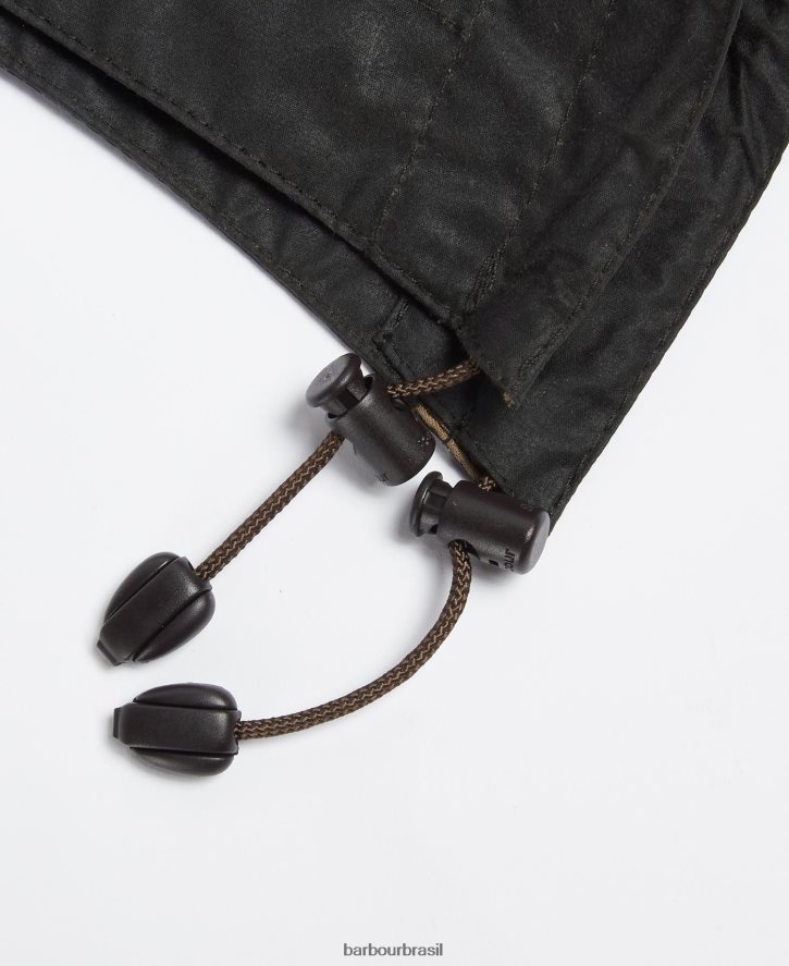 acessórios Barbour capuz de cera leve areia homens NH44422339