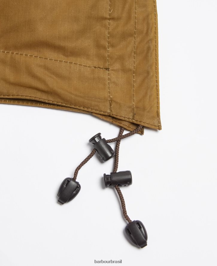 acessórios Barbour capuz de cera leve areia homens NH44422344