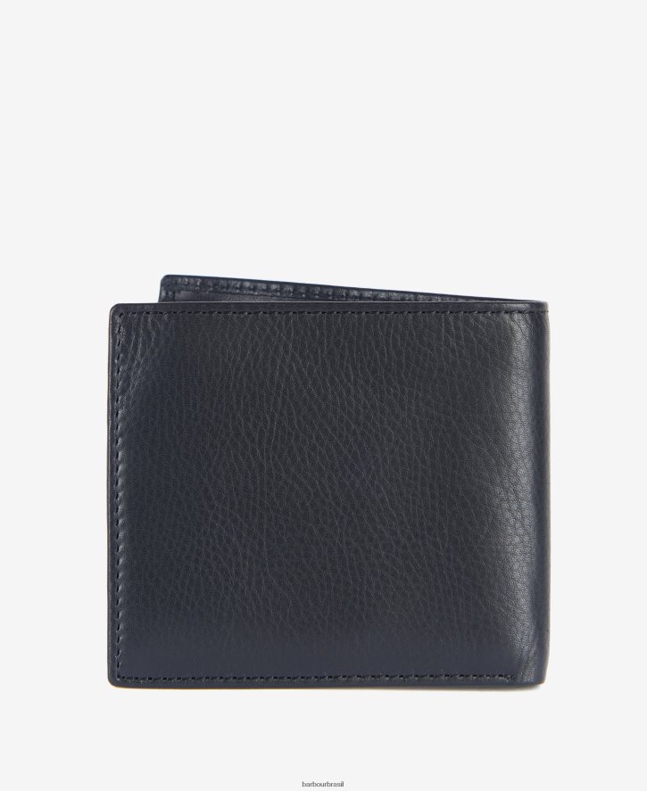 acessórios Barbour carteira pequena colwell carbono homens NH44422374