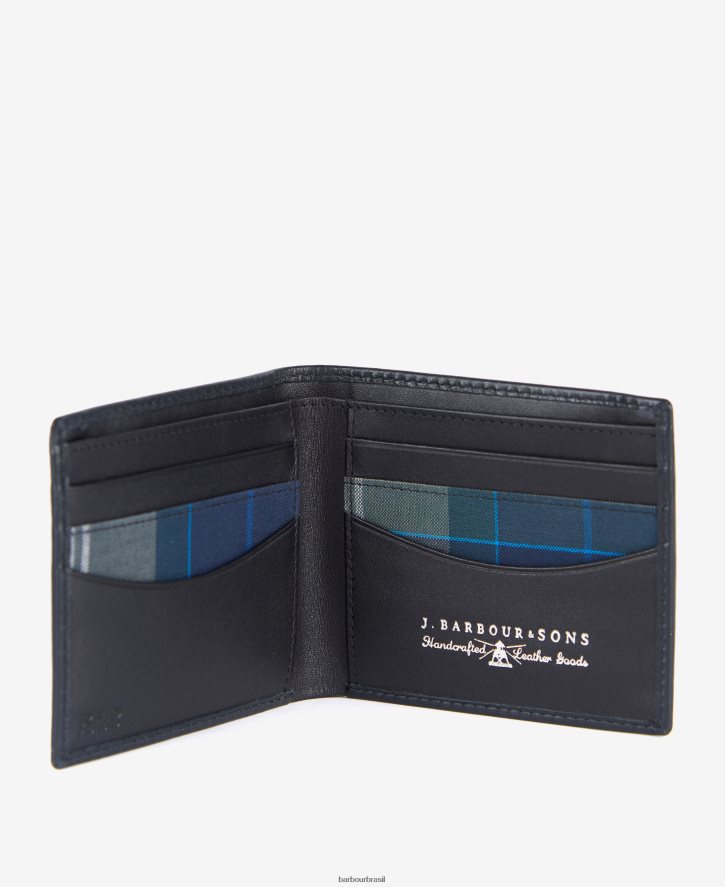 acessórios Barbour carteira pequena colwell carbono homens NH44422374