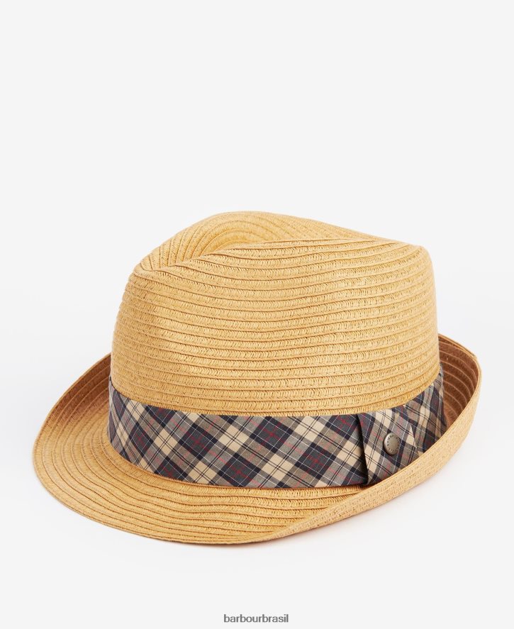 acessórios Barbour lomond trilby bege/marinha de verão homens NH44422264