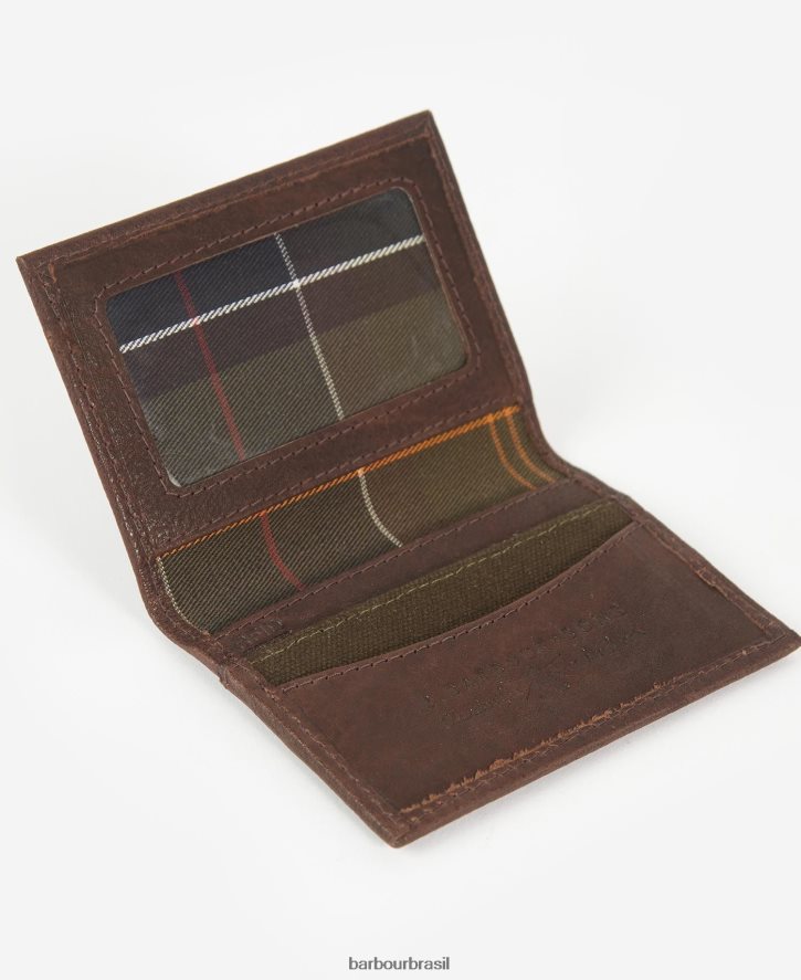 acessórios Barbour Conjunto de carteira e cinto Haydon marrom escuro homens NH44422222