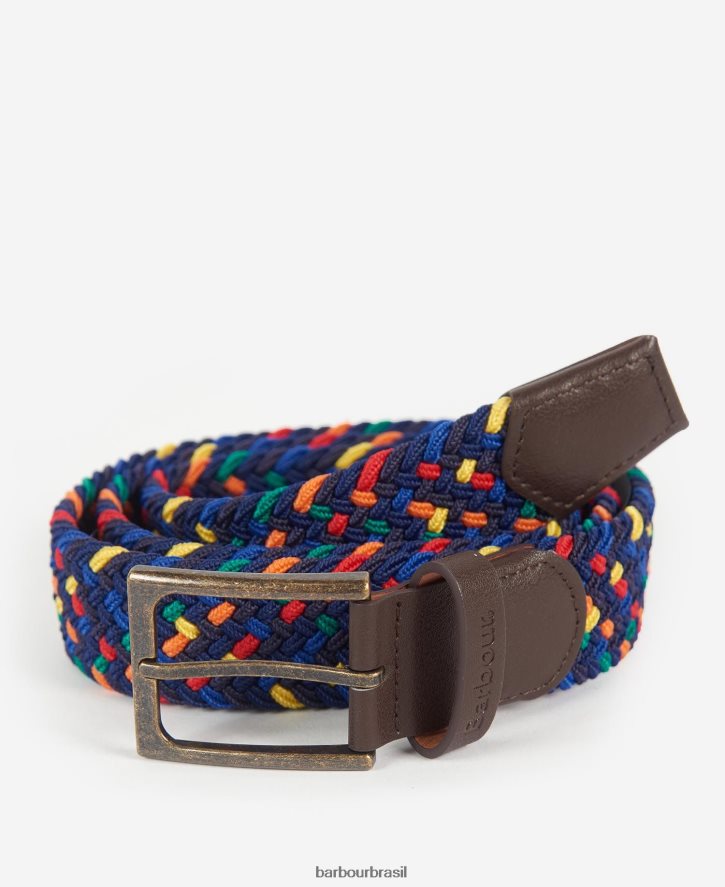 acessórios Barbour cinto ford tartan multi homens NH44422225