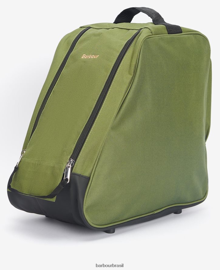 acessórios Barbour bolsa de bota verde homens NH44421360