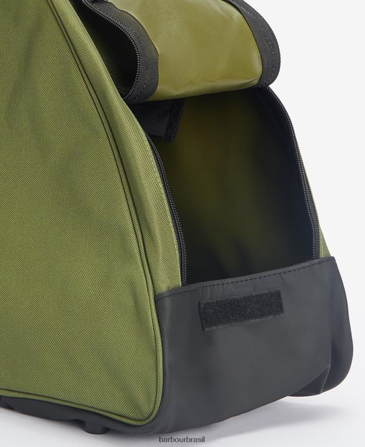 acessórios Barbour bolsa de bota verde homens NH44421360