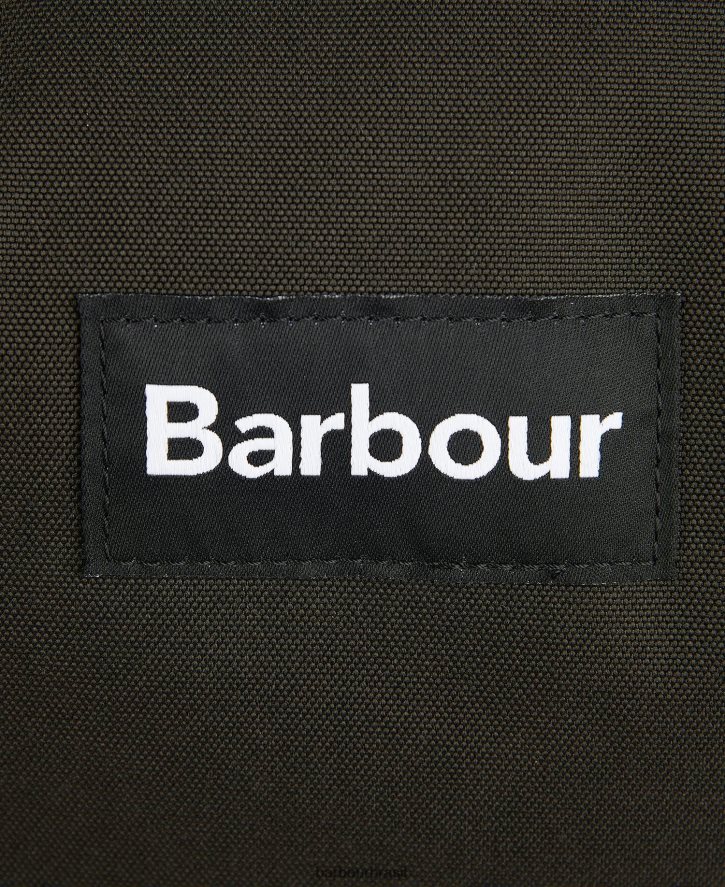 acessórios Barbour bolsa de lona highfield marinho/oliva homens NH44422195