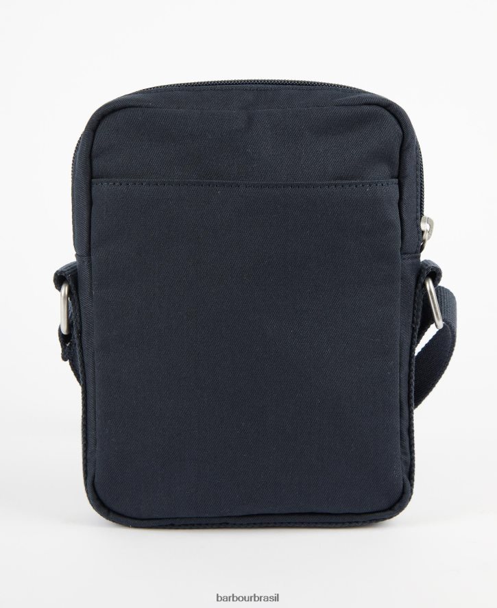 acessórios Barbour bolsa de vôo em cascata marinha homens NH44422177