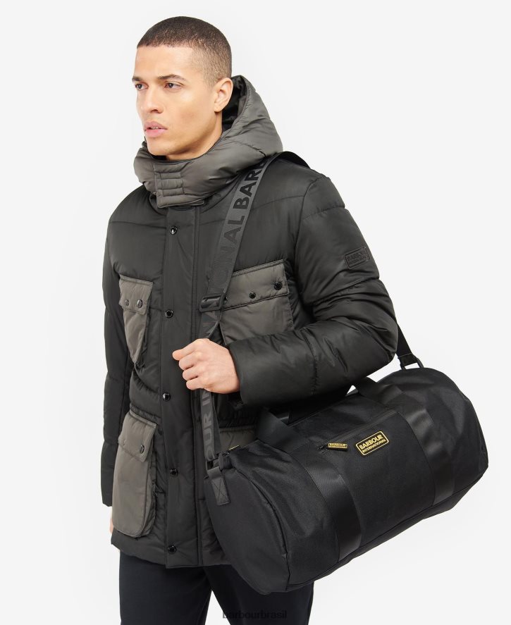 acessórios Barbour bolsa de viagem knockhill preto homens NH44422181