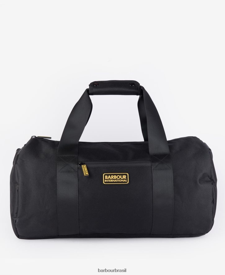 acessórios Barbour bolsa de viagem knockhill preto homens NH44422181