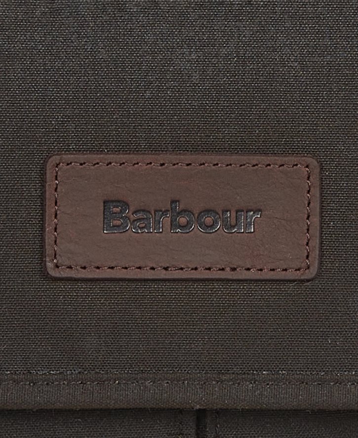 acessórios Barbour bolsa mensageiro de cera essencial marinha homens NH44422188