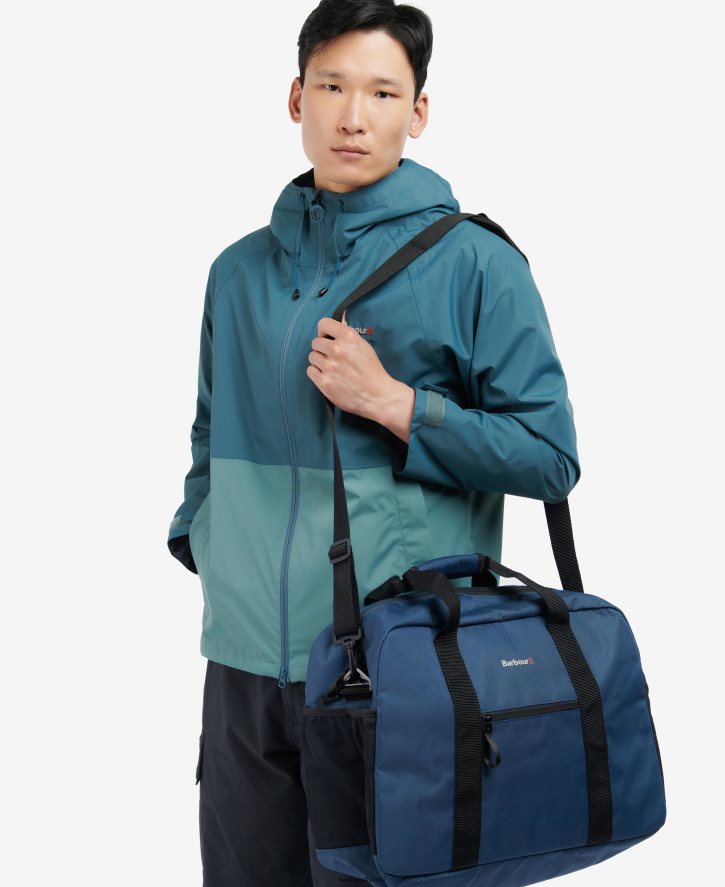 acessórios Barbour mala de lona arwin azeitona/preta homens NH44422203