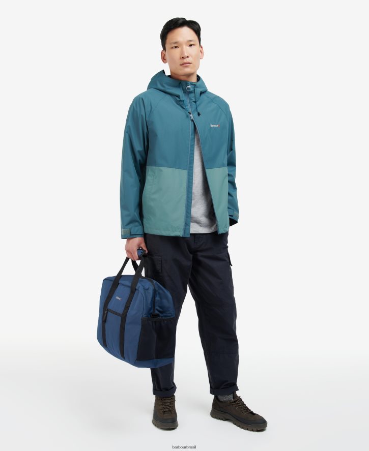 acessórios Barbour mala de lona arwin azeitona/preta homens NH44422203