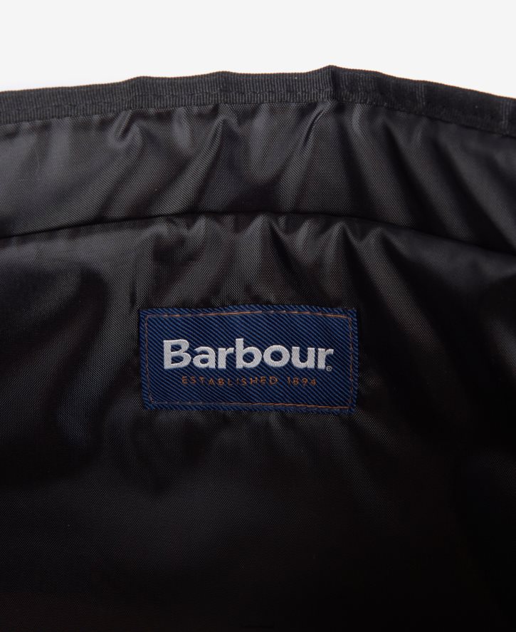 acessórios Barbour mala de lona arwin azeitona/preta homens NH44422203