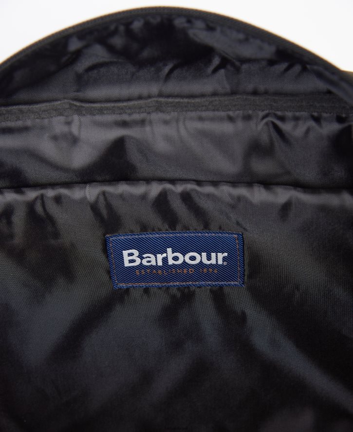 acessórios Barbour mala de lona arwin azeitona/preta homens NH44422209