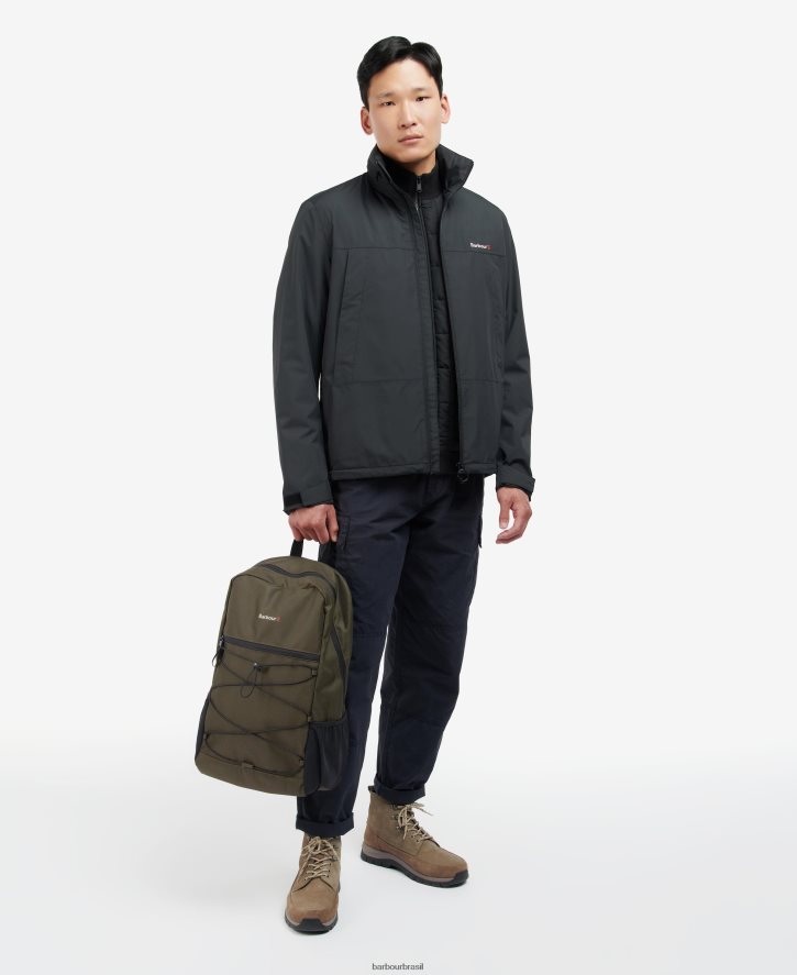 acessórios Barbour mochila arwin canvas explorer lago/verde dourado homens NH44422193