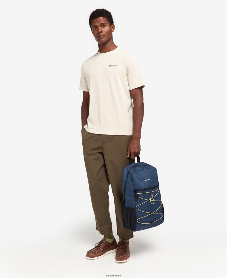 acessórios Barbour mochila arwin canvas explorer lago/verde dourado homens NH44422210