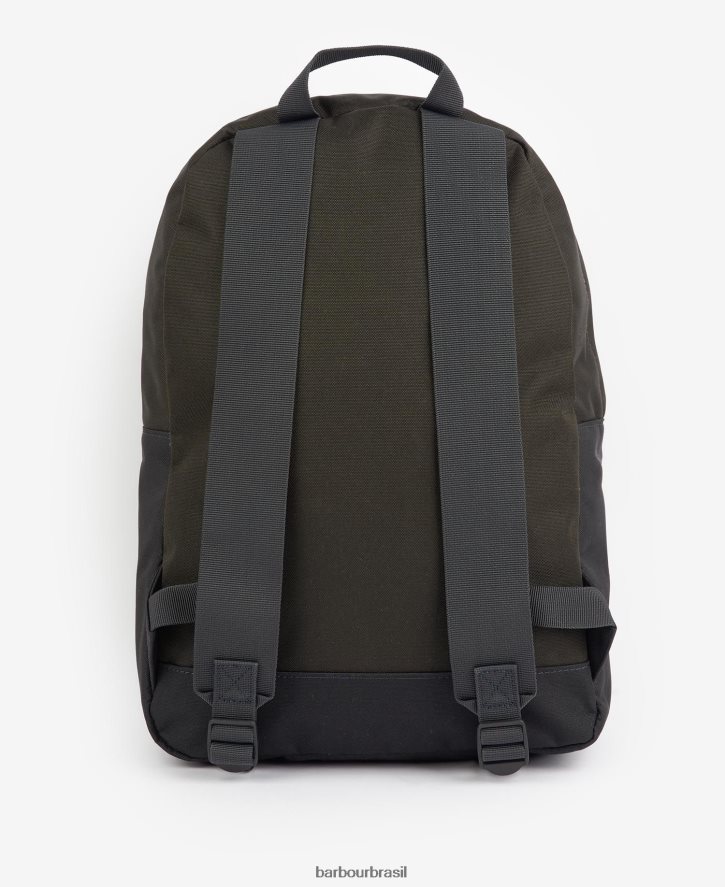 acessórios Barbour mochila de lona highfield marinho/oliva homens NH44422206