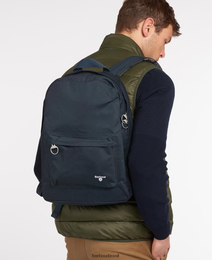 acessórios Barbour mochila em cascata marinha homens NH44422217