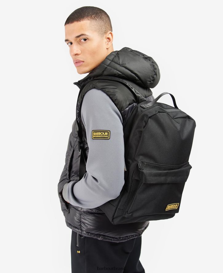acessórios Barbour mochila knockhill preto homens NH44422190