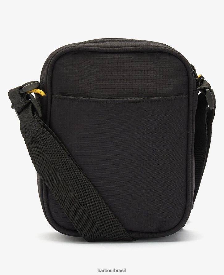 acessórios Barbour saco utilitário ripstop preto homens NH44422200