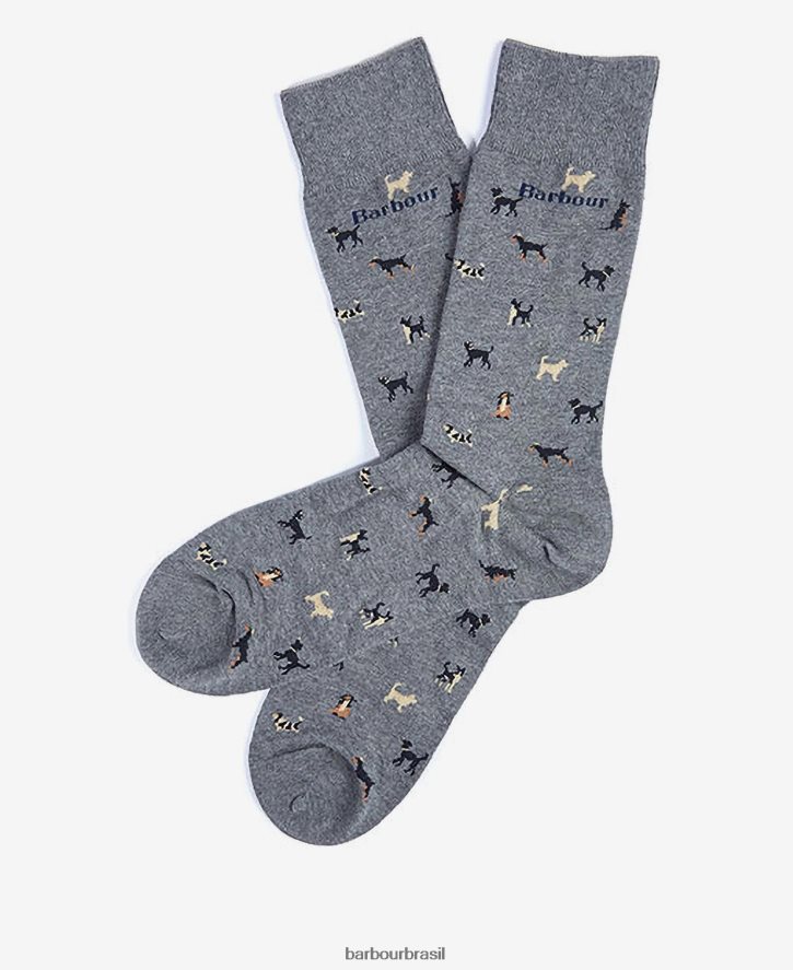 acessórios Barbour meias mavin vermelho/faisão homens NH44422365
