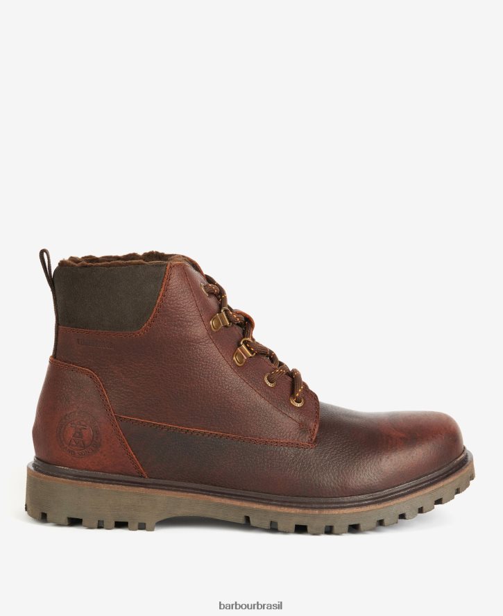 calçados Barbour botas storr marrom escuro homens NH44421276