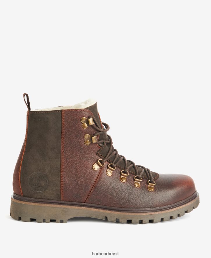 calçados Barbour botas tommy castanha homens NH44421266