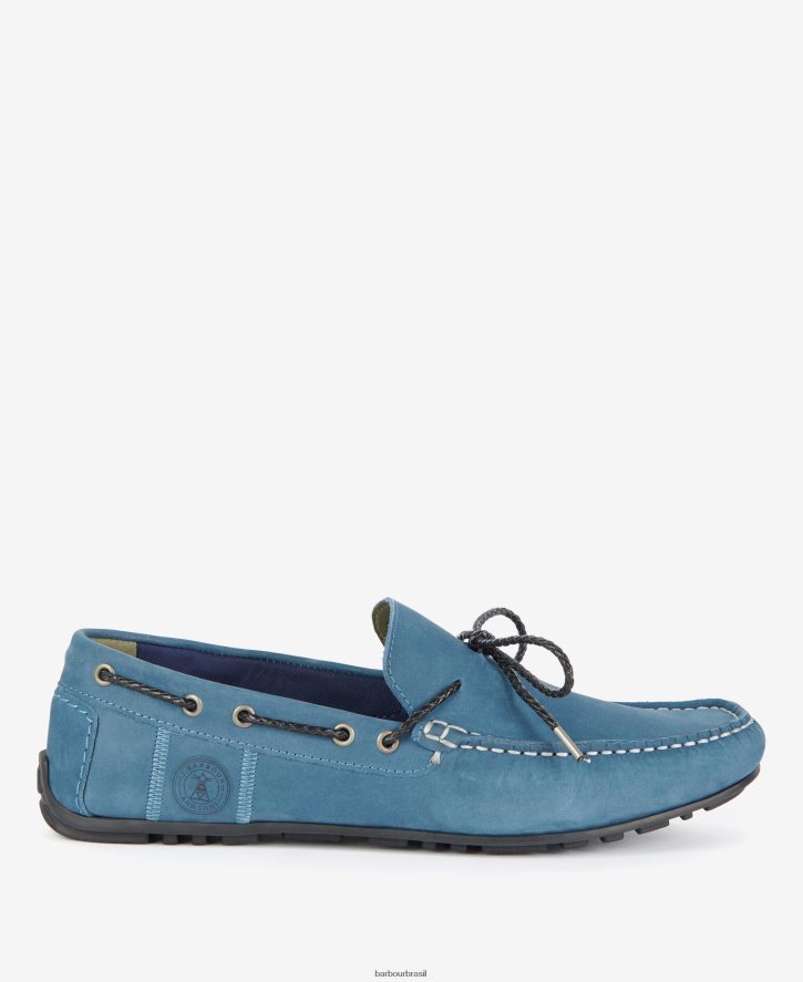 calçados Barbour sapatos de condução jenson conhaque homens NH44421338