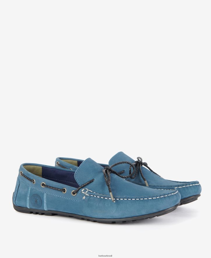 calçados Barbour sapatos de condução jenson conhaque homens NH44421338